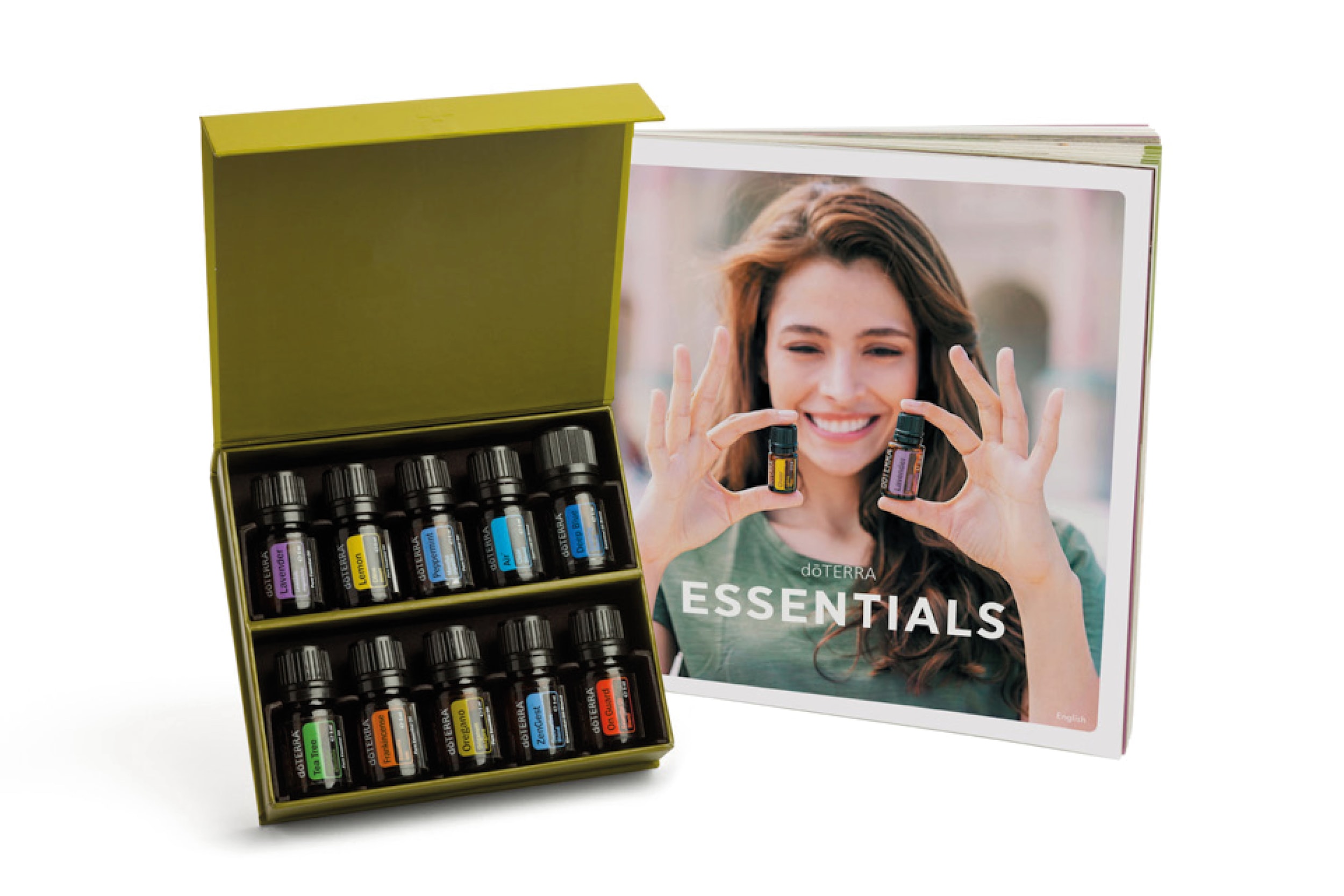 Family Essentials Kit, dōTERRA-Öle, 10 Basis-Öle, 5ml Flaschen, dōTERRA-Booklet